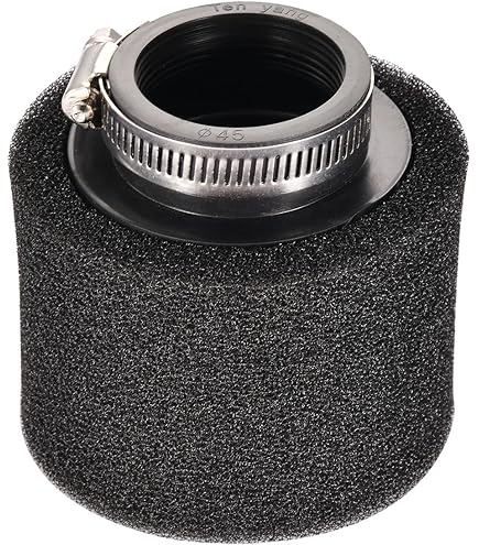 Filtro Aria Moto In Lega Alluminio EVGATSAUTO | Universale Per 50cc-160cc | Nero, Dimensione 40mm - Foto 3