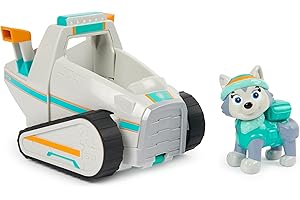 Paw Patrol, Everest’s Snow Plow, Toy Car with Collectible Action Figure, Sustainably Minded Kids’ Toys for Boys & Girls Aged 3 and Up