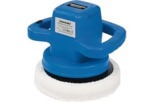 Silverline 261362 DIY 110 W Orbital Car Polisher 240 mm 110 W UK, Multi-coloured - Multi-coloured