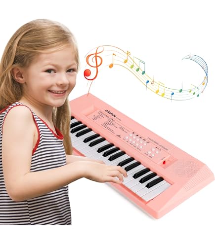 Piano De Poche Mini Pour Bébés Et Enfants - Jouet Musical éducatif Avec Lumières, Dès 6 Mois