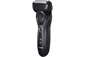 Panasonic ES-RT37 Wet and Dry Rechargeable Electric 3-Blade Shaver for Men (100-240 V)