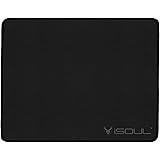 iSOUL Mouse Mat, Mice Pad with Non-Slip Rubber Base, Neoprene Durable Stitched Edges, Neoprene Smooth Surface for Laser and O