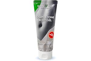 SHAPE AND TONE BODY PRODUCTS Shape & Tone Cream – Hydrating Gel for Stomach, Arms, Legs, Thighs – Skin Smoothing, Moisturizing, and Body Care for All Skin Types – 150 ml