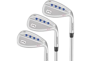 XINGGM Forged Golf Wedge Set for Men or Individual 48/50/52/54/56/58/60 Degree Gap Wedge Sand Wedge for Men Right Hand,Milled Face for More Spin