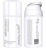 Retinol Creme für Tag & Nacht - RIESIG 100ml - Cruelty-Free & Organisch - 2,5% Retinol, Vitamin E, Grüner Tee…