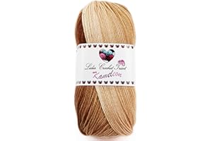 LIDIA CROCHET TRICOT Kameleon- hilo de lana fantasía multicolor, lana acrílico, hilo de tejer, hilo de ganchillo (100 gr/ovillo ; 32 colores) (empresa española/envío desde España) (2)