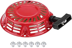 TBEST Pull Star ter, conjunto de arranque por tracción, conjunto de arranque por tracción, arranque por retroceso reemplazo para generador de gasolina 2KW 168F