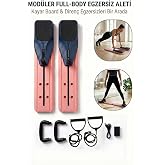 Kochler Ev Tipi Full Body Egzersiz Aleti - Diren&ccedil; Halatlı Kayar Board Sistemli Fitness Seti