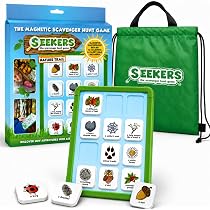 SEEKERS Formen & Farben Schatzsuche – Add-on Magnet-Set Für Kinder, Outdoor/Indoor, Für Reise & Camping