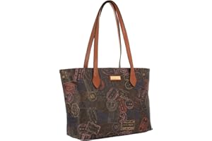 ALV by Alviero Martini - Borsa Shopping bag impermeabile in PVC con inserti in PU di alta qualità per Donna