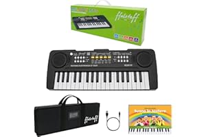 Mini Melodica Elettronica ffalstaff 37 mini tasti con borsa con tracolla e E-book "Suona la Tastiera" - Ottimo kit concepito per proteggere il tuo strumento durante il trasporto