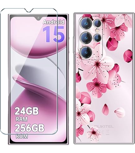 Handyhülle Für Oukitel C61 & C61 Pro - Transparente Silikon Hülle Mit Panzerglas