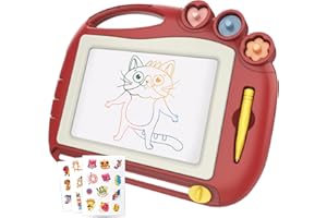 Magicat Magiczna tablica do malowania, 8,5 cala, kreatywny zestaw zabawek ze stemplem i naklejkami, tablica do malowania, magiczna tablica dla dzieci, idealny prezent na Boże Narodzenie, urodziny, dla