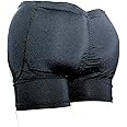 BEN COMM Butt Lifter Padded Panty Shorts/Butt Hip Enhancing Briefs (38, Black)