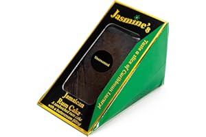 JASMINE'S JAMAICAN RUM CAKE TASTE A SLICE OF CARIBBEAN LUXURY! (Pack of 3) (Freshly Baked 10 day shelf life) Jasmine's Jamaican Rum Cake - Uncreamed Luxury Slices | Caribbean Rum Cake for Desserts, Birthday Cake, Gift, Parties, Christmas Cake