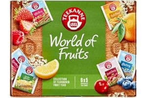 Teekanne World of Fruits pudełko do wyboru herbaty owocowej 6 smaków 5 herbaty każdego