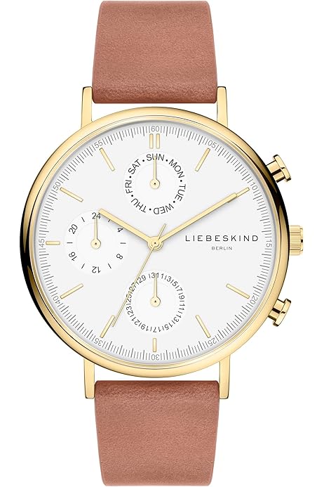 Liebeskind Berlin Chronograph LT-0284-MC IP Frozen Rosé : Amazon  