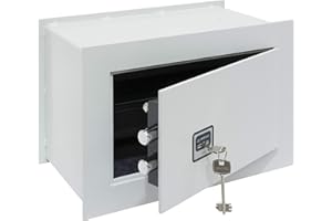 ARREGUI Domus BC/2P Wall Safe with Lock, Light Grey