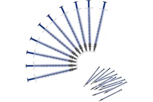 CERIOLL Seringue 1ml Sans Aiguille - Lot De 100 Pièces Seringues En Plastique, Pour L'alimentation Des Animaux Domestiques, Mesure De Liquide, Industrie Et La Science