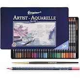 Surcotto Watercolor Pencils - 36 Water Soluble Colored Pencils, Water Soluble Colored Pencils for Kids and Adults | Water-Bas