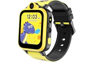 FEIPUQU Baolubao Smartwatch Kinder-2G SIM Anruf,SOS Notruf,Musik, Kamera,Wecker,Taschenlampe,18 Spiele und 16 Funktionen,Kinderuhr Telefonieren Smart Watch Kinder Geschenk für Mädchen Jungen