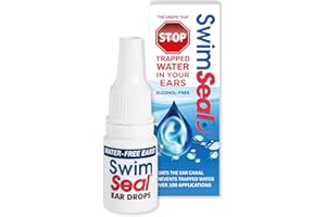 SwimSeal™ All Natural Swimmer's Ear Drops for Daily Use Rather Than Alcohol Drops or Earplugs. The Solution for Your Ears for All Water Exposure for All Ages.