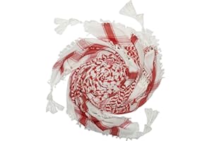 MILSPEC SURPLUS Shemagh Scarf Cotton Arab Head Cover Desert Palestinian Keffiyeh Tactical Army Scarf Hand Made