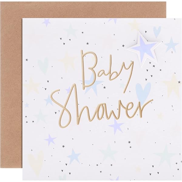 Biglietto Di Auguri 'It's A Girl' - Per Baby Shower Con Design Adorabile E Busta Inclusa