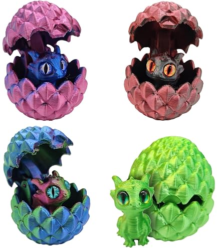 Drago Magico Stampato in 3D Giocattolo Fidget a Giunti