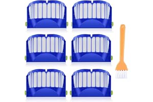 HoHumoca Filtro Recambios para iRobot Roomba 600 Serie 604 605 606 610 612 614 615 616 620 621 630 631 632 639 640 650 651 660 669 670 671 672 675 676 680 681 685 687 689 690 691 692 694 696 697 698