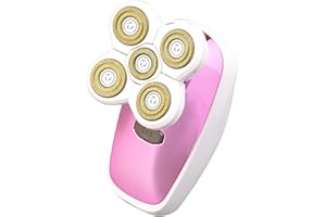 YITOCL Electric Lady Shavers for Women, Painless Women Razor Bikini Trimmer, Waterproof Flawless Hair Remover for Legs Face Underarms Body, USB Cable & Cleaning Brush Included