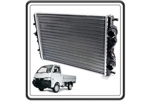 GSC RICAMBI SRL RADIATORE ACQUA COMPATIBILE PER PIAGGIO PORTER 1300 16V FINO AL 2009 MOTORE DAIHATSU - PIAGGIO PORTER 1200 1400 DIESEL