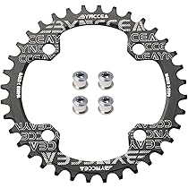 Corona Bici 32T 104 BCD - Per MTB E Strada, Leggera In Lega T6, Anticaduta Catena - Foto 9