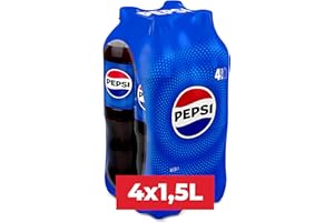 Pepsi - Bevanda Analcolica, senza conservanti aggiunti - 1.5L (Confezione da 4)