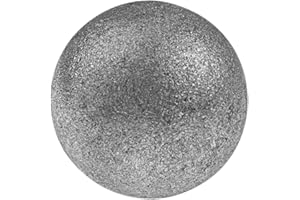 GAL - INDUSTRIAL Gal Industrial Eisen Vollkugel 50 mm Stahlkugel Massivkugel roh Zierkugel glatt Eisenkugel