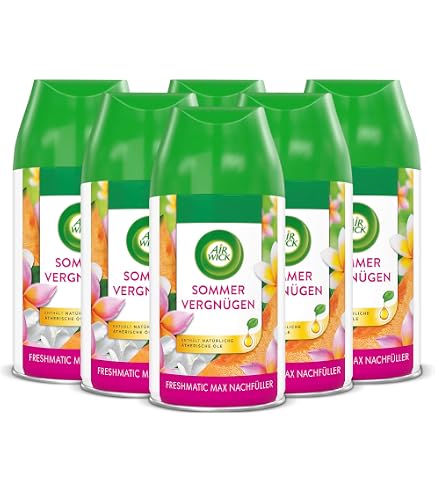 Air Wick Freshmatic Nachfüller, Raumduft: Lavendel, 6er Pack