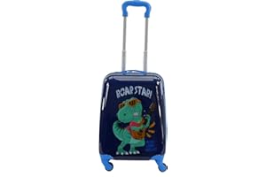 ALPINI Valise Enfants (Dino) 4 roulettes. Garantie 2ans Dimension Cabine 32x20x45cm 24L
