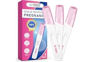 WAYMAYTECY 3 Test Di Pregnancy, Rilevamento Precoce Gravidanza, Confezionati Singolarmente Test Gravidanza Precoce, Risultato Rapido, Affidabile E Facile Da Usare