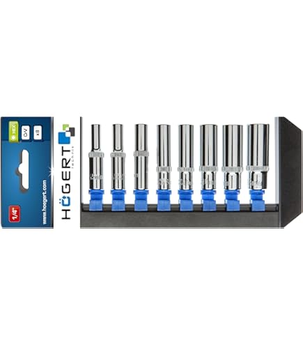 10-tlg Rohrsteckschlüssel Set 6-22mm - Mit Handschuhen Für Wasserhahn Montage