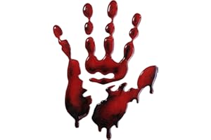 ‎BIKE-LABEL BIKE-label Tankpad Aufkleber 3D Bloodhands für Motorrad Tank Auto Tür 501980VA