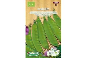 Germisem Orgánica Carouby Semillas de Guisantes de Azúcar 80 g, ECBIO1304