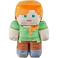Minecraft Basic Plush Character Soft Dolls, Video Game-Inspired Collectible Toy Gifts for Kids & Fans Ages 3 Years Old & Up​ ​, HLN12,Multicolored,Medium