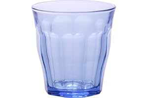 Duralex - Picardie Marine Blue Tumbler 31 cl (10 7/8 oz) Set of 4 by Duralex