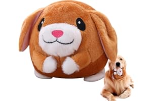 LEVABE XUEQI Aktiv Bewegliches Haustier Plüschtier, Schwein Plüschtier, Sprechendes Singen Bewegliches weiches Plüschtier Spielzeug, Hundetrainingsball Haustier Bissfestes Spielzeug