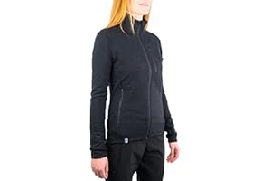 ALPIN LOACKER Merino jas voor dames 270 g/m² - de premium merinowol fleecejas, wollen jas voor outdoor en vrije tijd