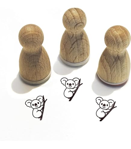 Personalisierter Adressstempel für Kinder, Koalabär | Casa di Falcone