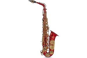 Roy Benson AS-202R Saxophone Alto Mib avec Etui Rouge