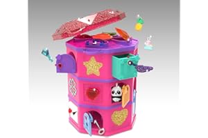 FUNLOCKETS S19700 Secret Surprise Escape Game Tour de chasse au trésor Trouvez les bijoux, créez vos propres breloques, puzzle passionnant et boîte à bijoux, à partir de 6 ans, multicolore