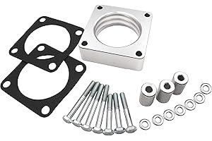 FLYINGAMZ Throttle Body Spacer 1068 Fit for Jeep Wrangler TJ YJ 87-06,Cherokee XJ 84-01