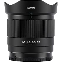 VILTROX AF 40mm f2.5 FE Full Frame Lens voor Sony, 40mm f/2.5